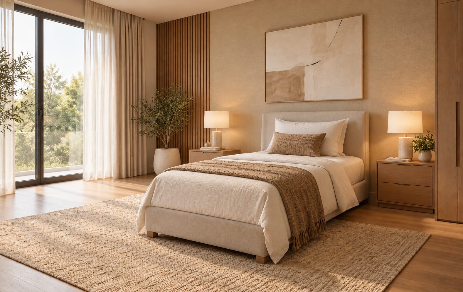 Bedroom before furniture selection